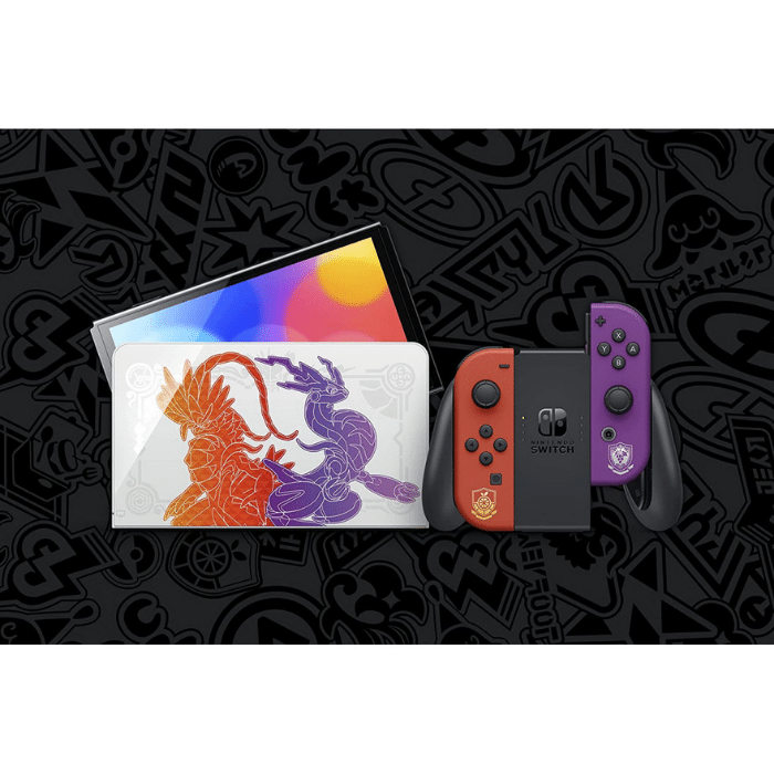 Nintendo Switch Model OLED Edition Pokemon Scarlet & Pokemon Purple