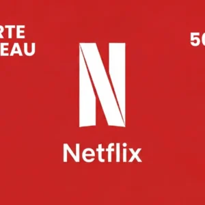 Carte Cadeau Netflix 50 Euro Maroc
