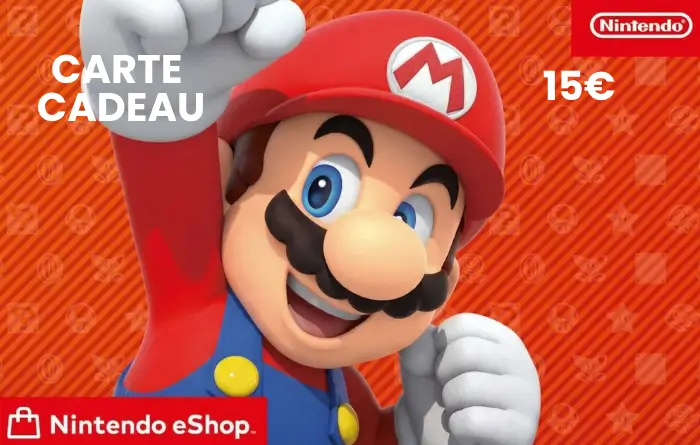 Carte Nintendo 15 Euro Maroc Carte Nintendo eShop 15 Euro Maroc