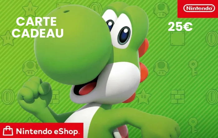 Carte Nintendo 25 Euro Maroc Carte Nintendo eShop 25 Euro Maroc