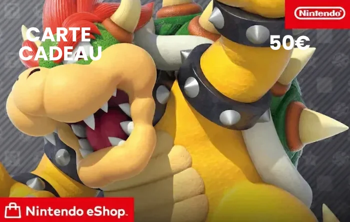 Carte Nintendo 50 Euro Maroc Carte Nintendo eShop 50 Euro Maroc
