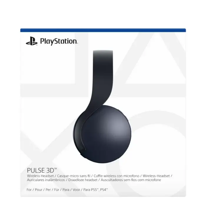 Casque Gamer Sony Pulse 3D Midnight Black PS5 Maroc