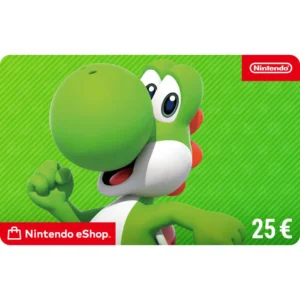 alt="Acheter carte Nintendo eShop 25 euro Maroc livraison instantanée code Nintendo Switch"