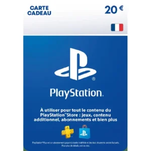 Acheter carte PlayStation 20 euro Maroc livraison instantanée code PSN Maroc