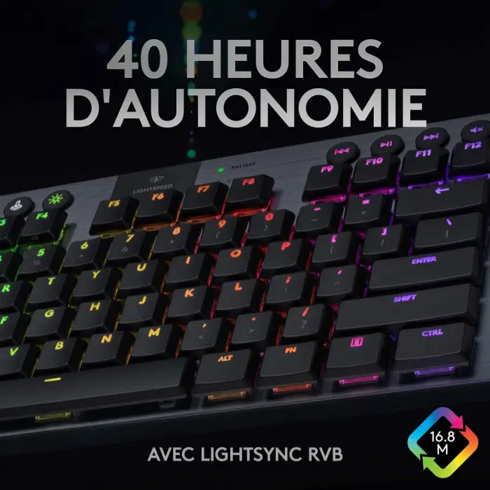 Logitech G915 TKL Tenkeyless LIGHTSPEED