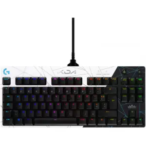 Logitech G PRO K/DA Clavier Mécanique US International QWERTY
