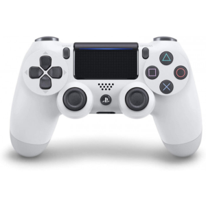 Manette Sony DualShock 4 Noire et Blanche V2 (PS4) Maroc