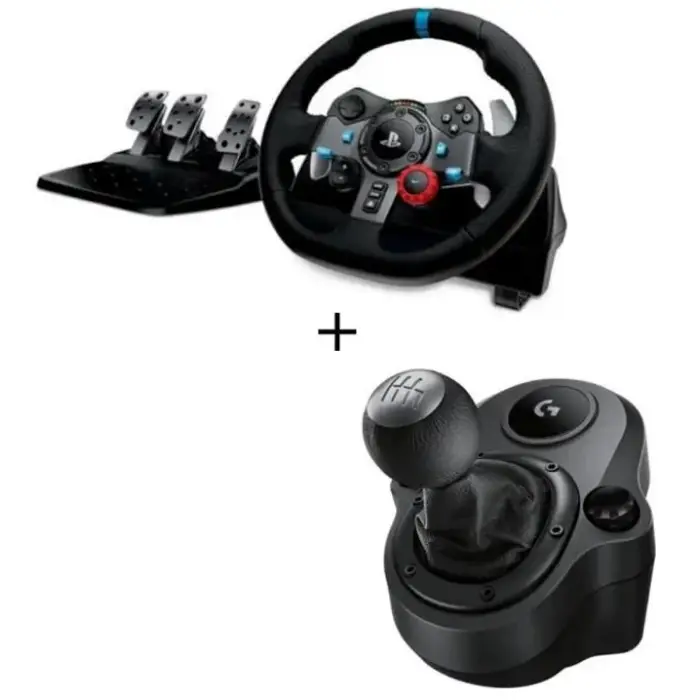 Pack Volant Logitech G29 + Levier de Vitesse
