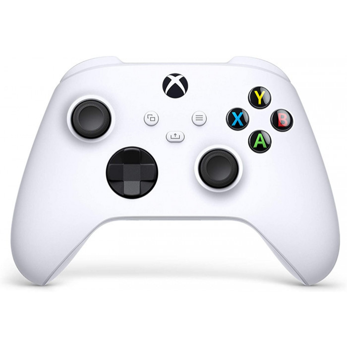 Xbox Wireless Controller - Carbon Black and Robot White X/S/PC Series