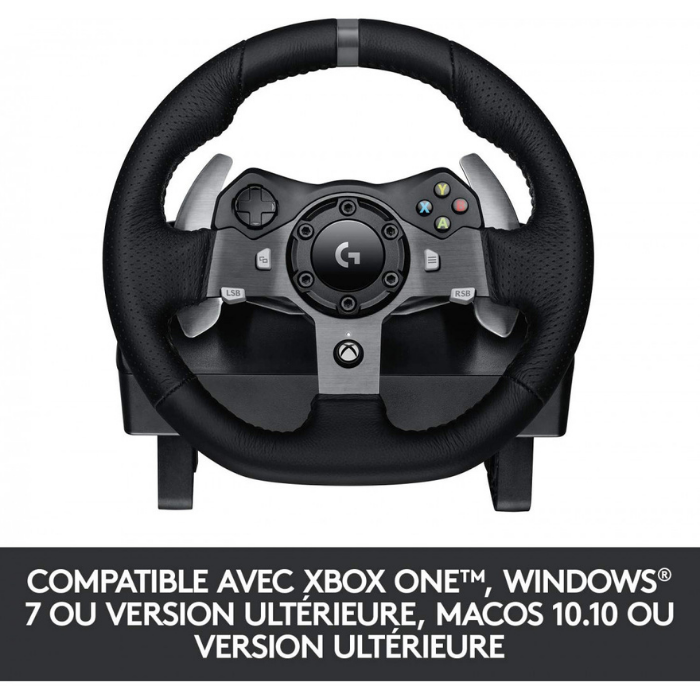 Logitech G920 Driving Force Racing Wheel with Pedals - Xbox Series X|S&PC