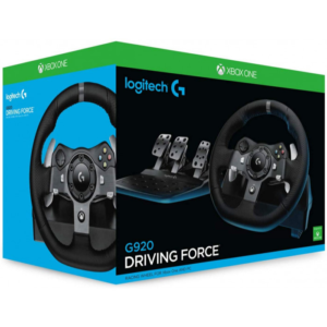Logitech G920 Driving Force Racing Wheel with Pedals - Xbox Series X|S&PC
