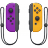 Pair of Joy-Con Controller Left Purple Neon/Right Orange Neon