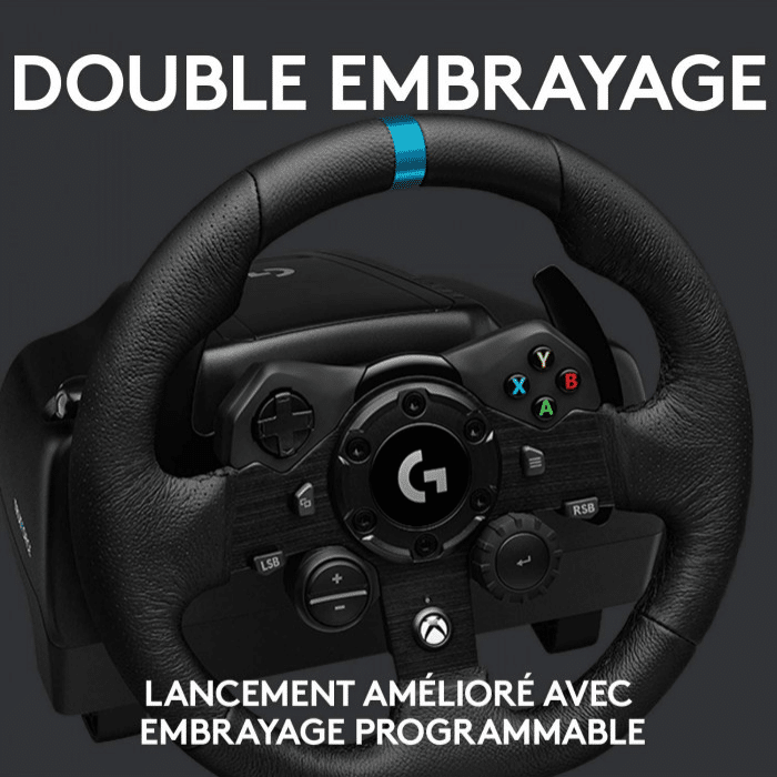 Volant Racing Logitech G923  Xbox Series X|S  PC Maroc