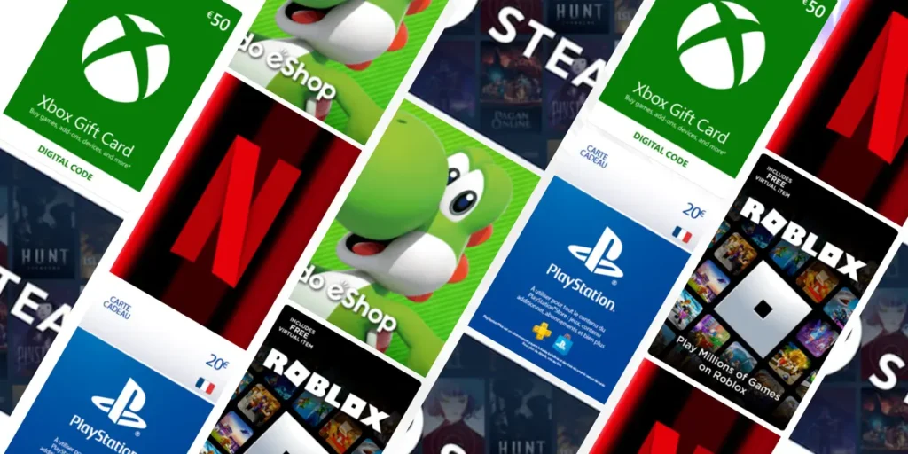 À propos 2 Cartes cadeaux Gaming