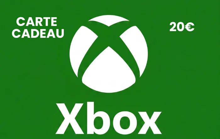 Carte Xbox 20 Euro Maroc